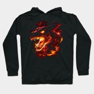 Cosmic Fire Dragon v3 Hoodie